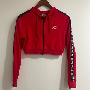 Red Kappa cropped jacket